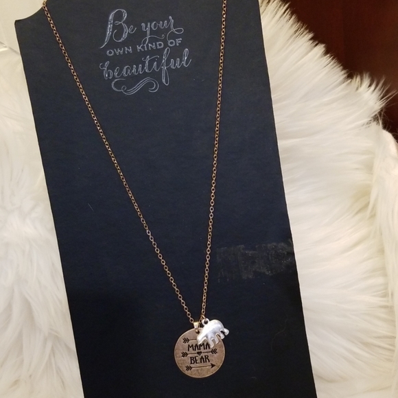 Mama Bear Necklace - Picture 2 of 7
